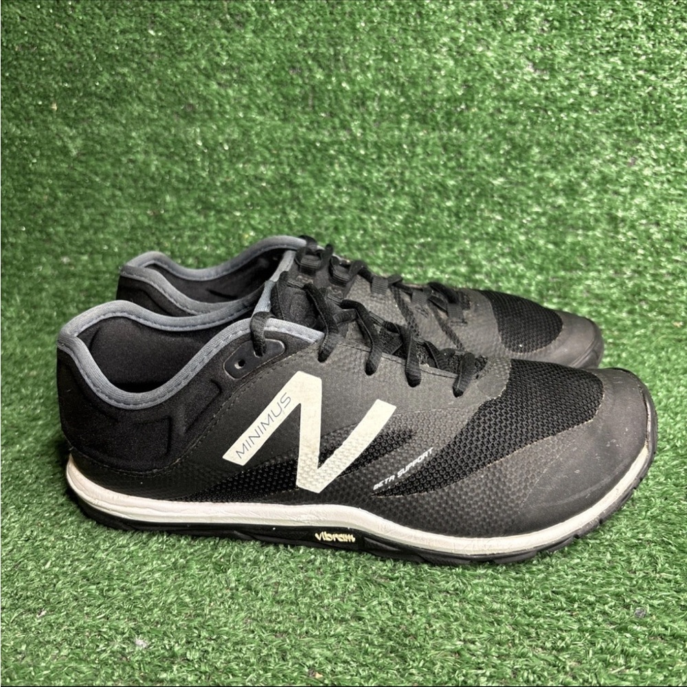 New Balance Womens Minimus 20v6 Black‎ Barefoot Running Shoes Size 8.5 D Wide